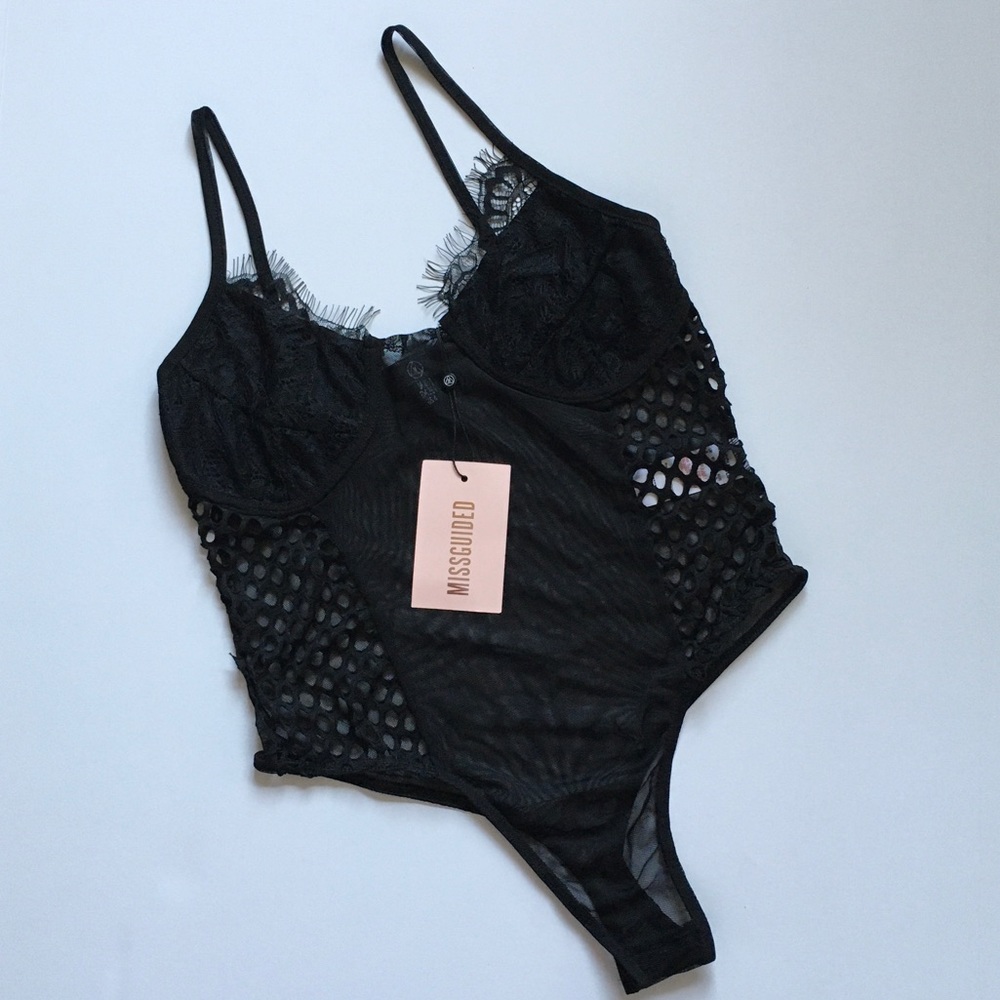 Missguided strappy bodysuit